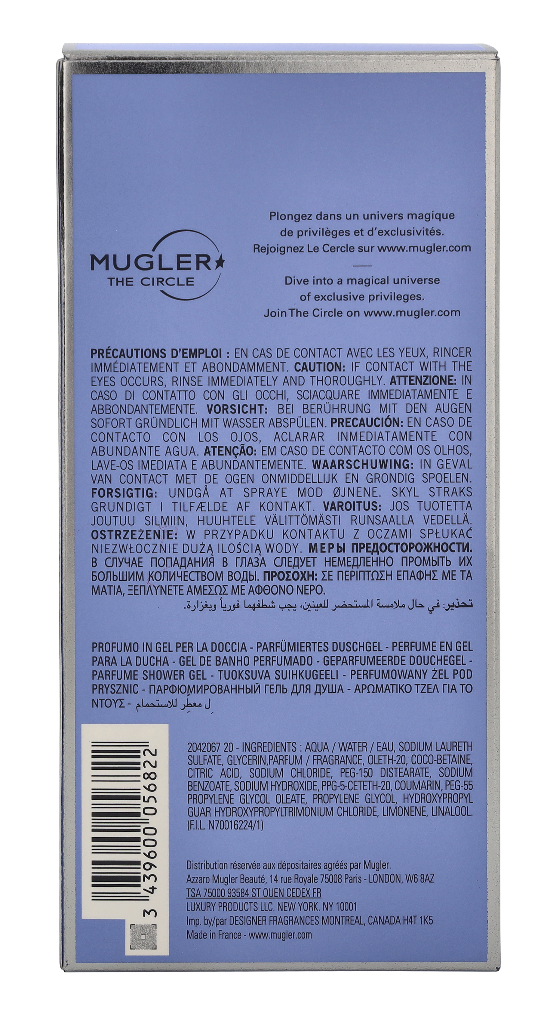 Thierry Mugler Angel Perfuming Shower Gel 200 ml