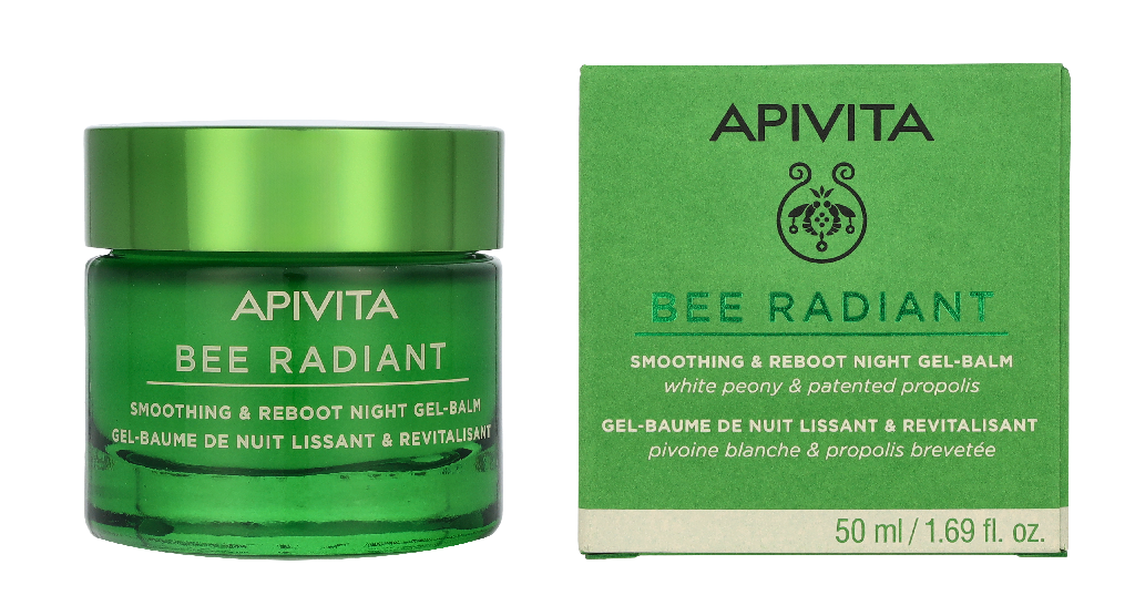Apivita Bee Radiant Smoothing & Reboot Night Gel-Balm 50 ml