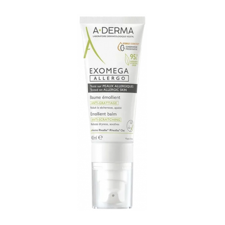EXOMEGA ALLERGO BAUME EMOLLIENT - TB EXOMEGA ALLERGO BAUME EMOLLIENT - TB 40ml 40 ml