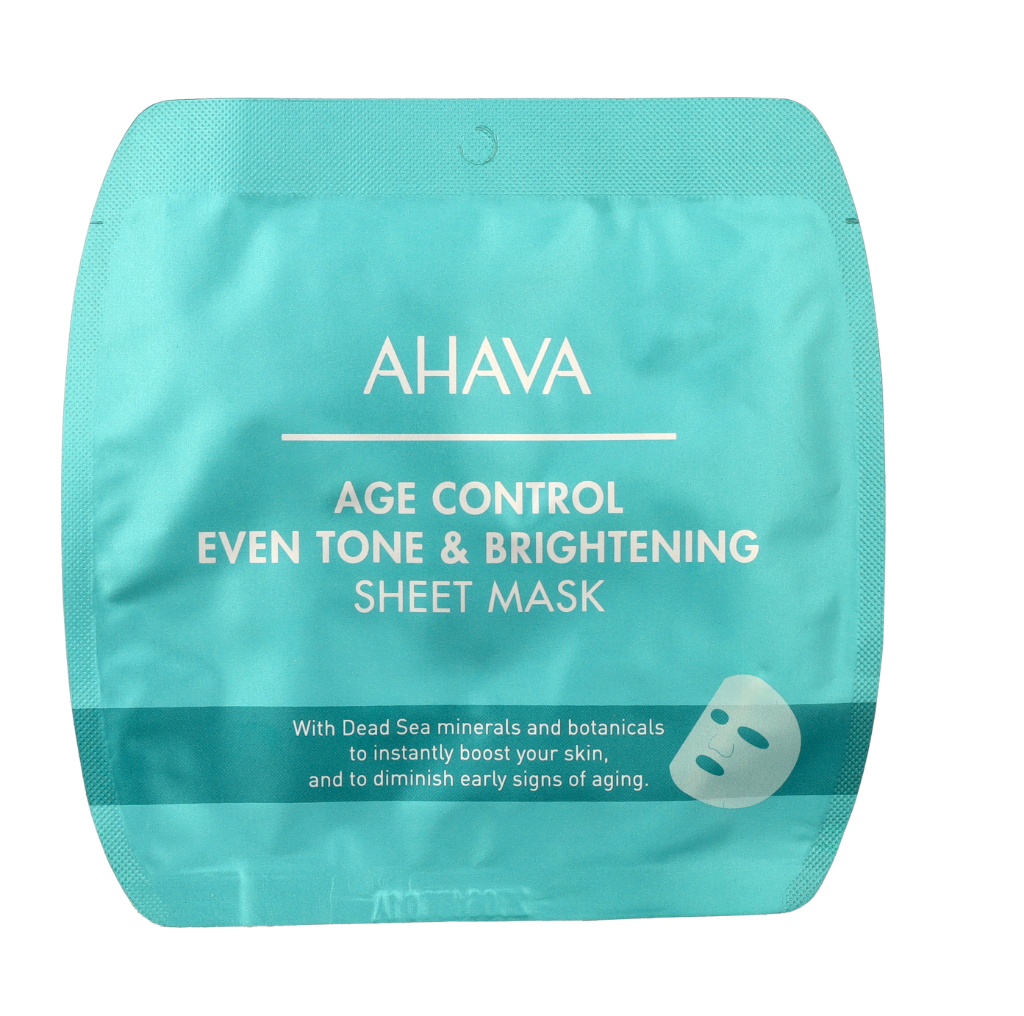 Ahava T.T.S. Age Control Even Tone & Bright. Sheet Mask 17 g