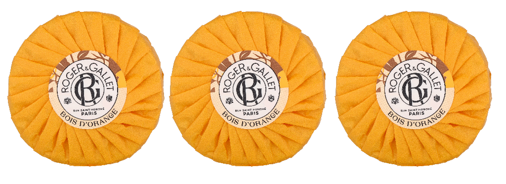 Roger & Gallet Bois D'Orange Soap Bar Set 300 g