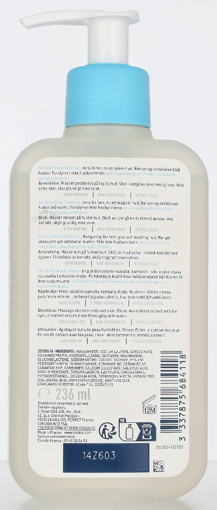 CeraVe SA Smoothing Cleanser