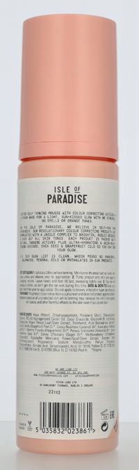 Isle of Paradise Self-Tanning Mousse 200 ml