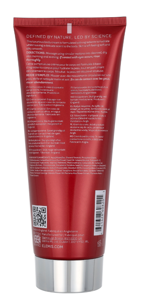 Elemis Frangipani Monoi Body Cream 200ml