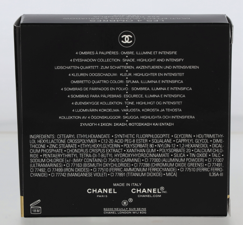 Chanel Les 4 Ombres Multi Effect Quadra Eyeshadow