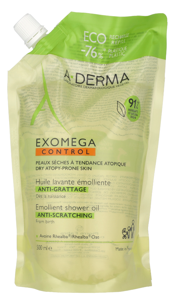 A-Derma Exomega Control Emollient Cleansing Oil