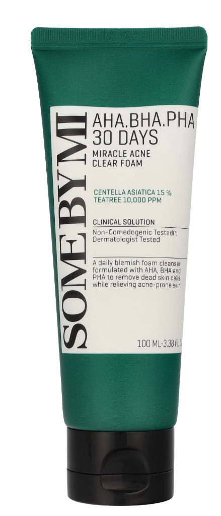 Some By Mi AHA BHA PHA 30 Days Miracle Acne Clear Foam 100 ml