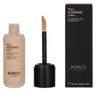Kiko Milano Full Coverage 2 In 1 Foundation & Concealer 25 ml