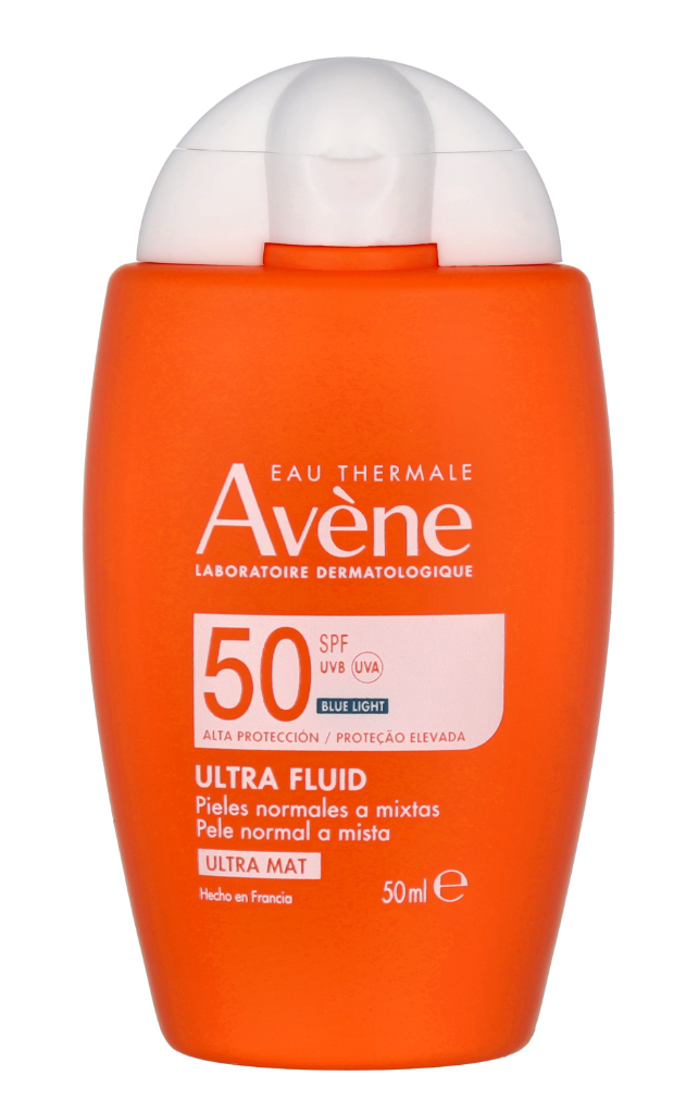 Avene Ultra Sunscreen Fluid Blue Light SPF50+ 50 ml