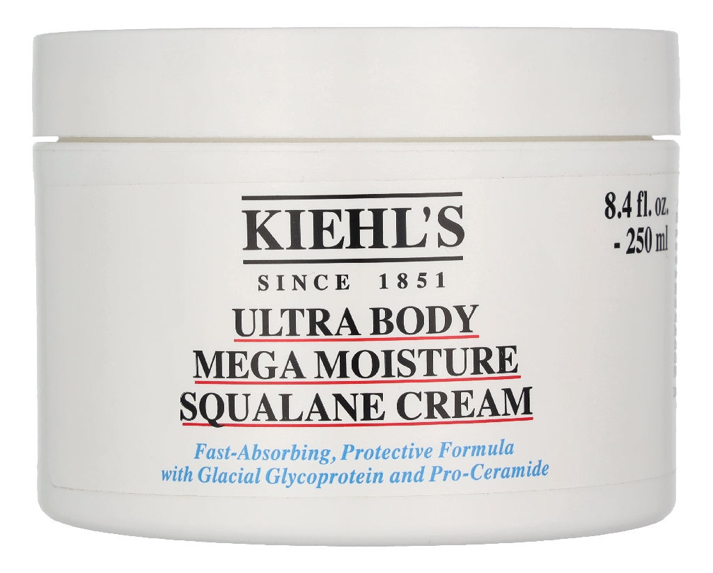Kiehl's Ultra Body Mega Moisture Squalane Cream 250 ml