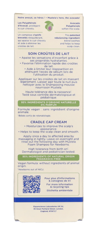 Mustela Bebe Cradle Cap Cream 40 ml
