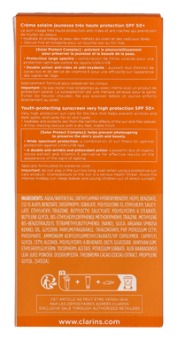 Clarins Youth-protecting Sunscreen SPF50+ 50 ml