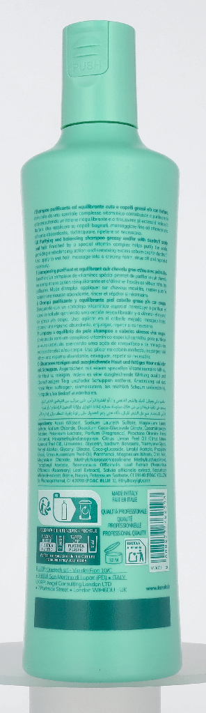 Fanola Vitamins Pure Balance Be Complex Shampoo 350 ml