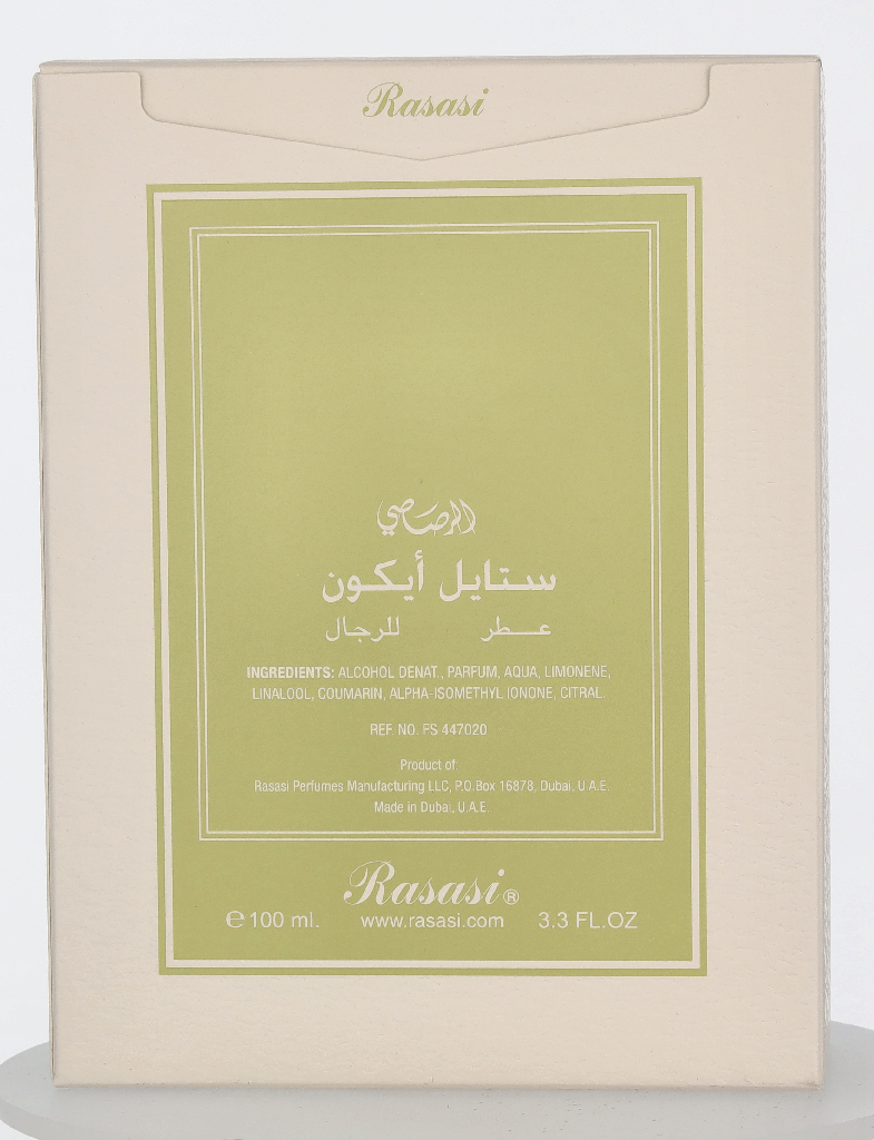 Rasasi Style Ikon For Men Edp Spray 100 ml