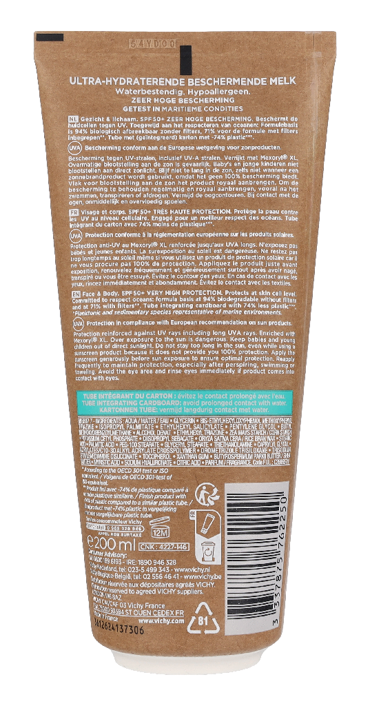 Vichy Capital Soleil Solar Eco-Designed Milk SPF50+