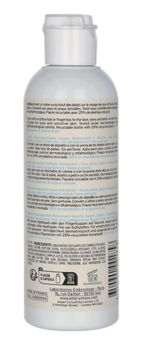 Embryolisse Gentle Waterproof Milky Make-Up Remover 200 ml