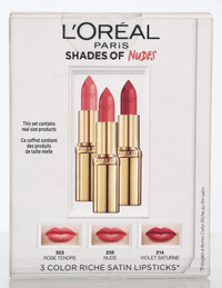 L'Oreal Color Riche Lipstick Trio 14.40 ml