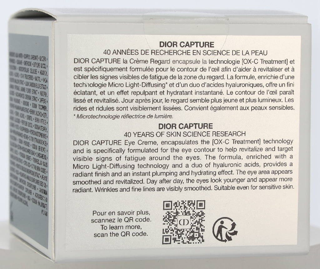 Dior Capture Totale Eye Cream CAPTURE TOTALE CREME YEUX 15 ml