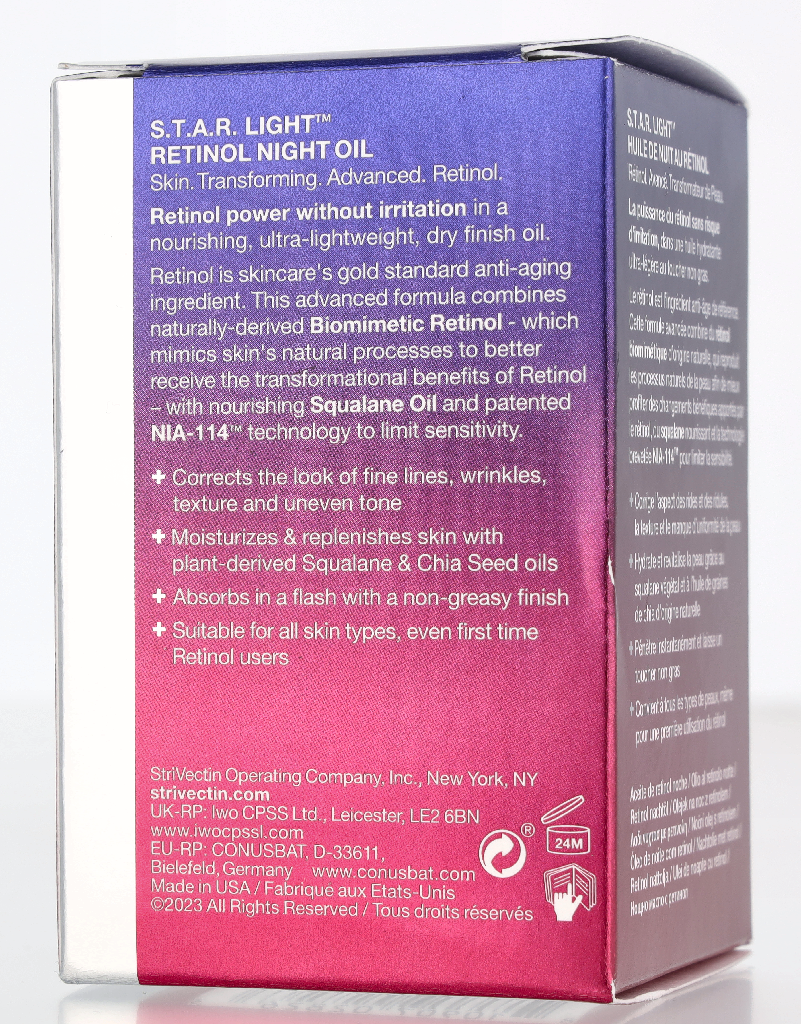Strivectin S.T.A.R.Light Retinol Night Oil 30ml