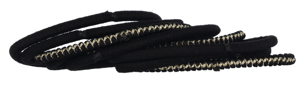 Bachca Paris Thick Hair Elastics Set 9 stuk