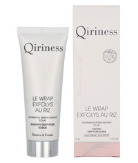 Qiriness Le Wrap Exfolys Au Riz Radiant Deep-Pore Scrub 75 ml