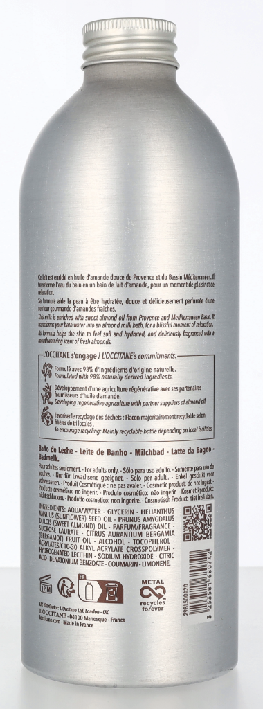 L'Occitane Almond Milky Bath 500ml