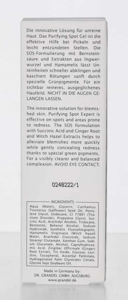 Dr. Grandel Puricode Purifying Spot Expert Cream Gel 20 ml