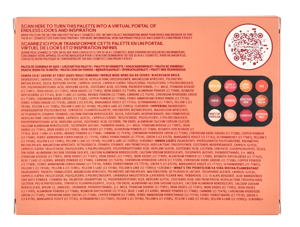 MAC Connect In Colour Eyeshadow Palette 12.20 g