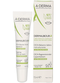 A-Derma Dermalibour+ Repairing Cica-Lip Balm 15 ml