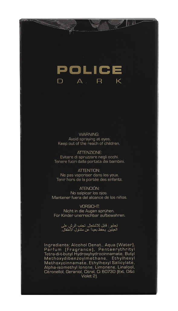 Police Dark Edt Spray 100 ml