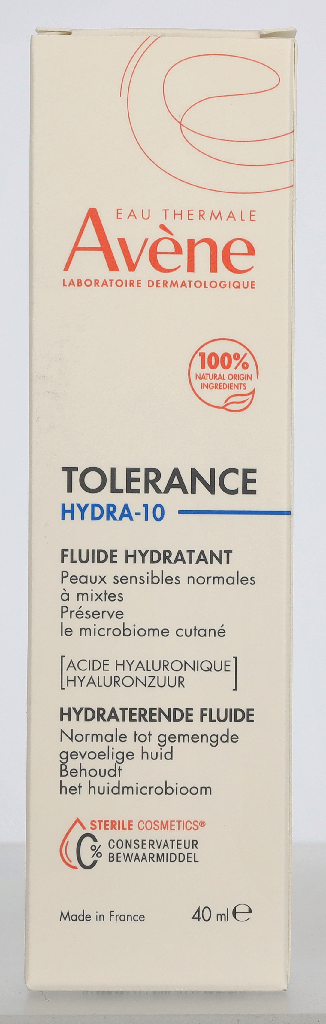 Avene Tolerance Hydra-10 Hydrating Fluid 40 ml