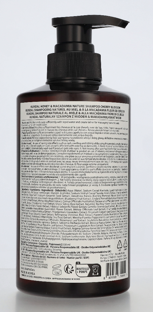 Kundal Honey & Macadamia Nature Shampoo 500 ml