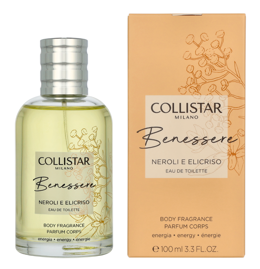 Collistar Benessere Neroli And Helichrysum Edt Spray 100 ml
