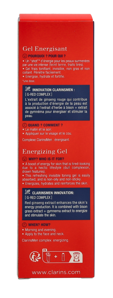 Clarins Men Energizing Gel 50 ml