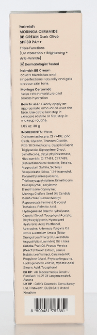 Heimish Moringa Ceramide BB Cream SPF 30 PA++ 30 ml