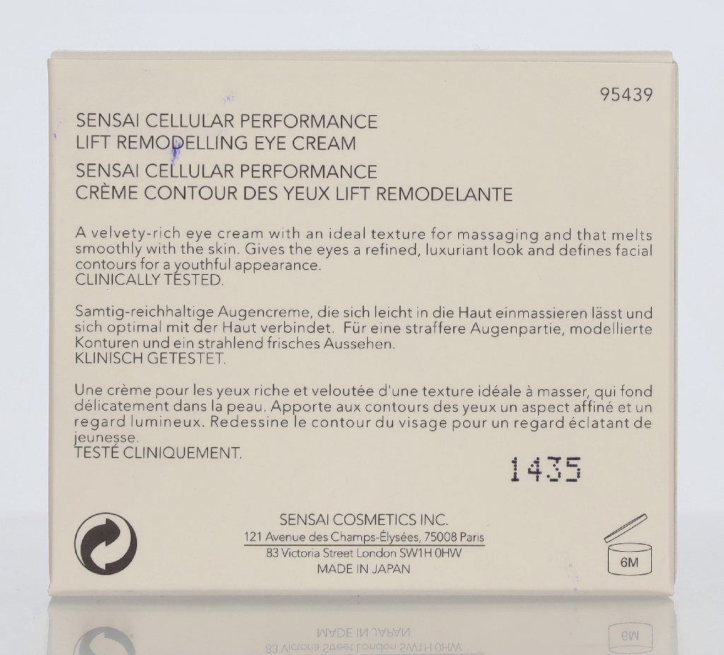 Sensai Cp Lift Remodelling Eye Cream 15ml