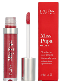 MISS PUPA GLOSS - 301 SWEET CANDY MISS PUPA GLOSS - 304 FRENCH KISS 5 ml