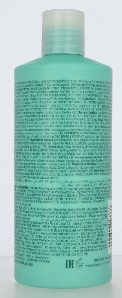Wella Invigo Volume Crystal Mask 500 ml