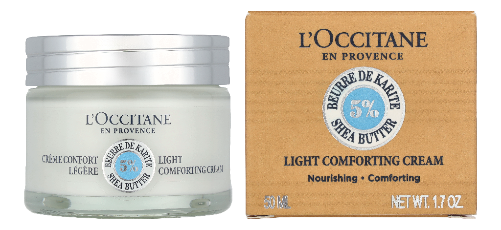 L'Occitane Shea Butter Light Comforting Cream 50ml