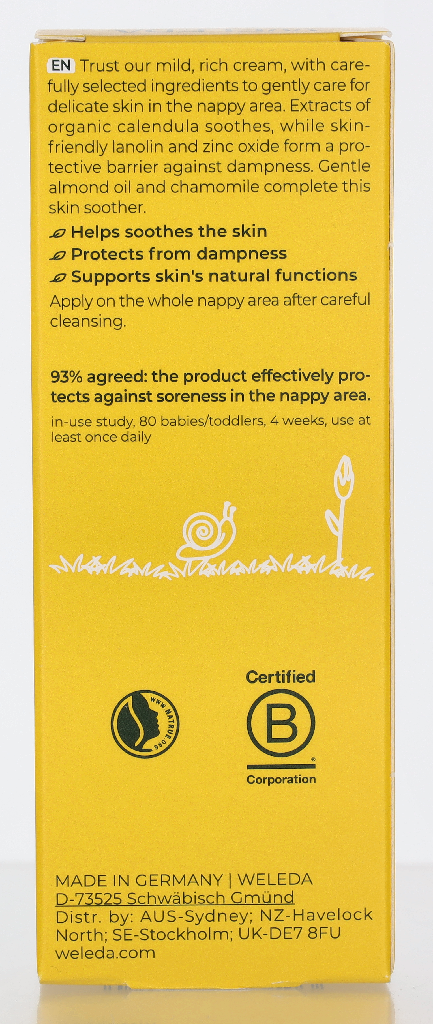 Weleda Calendula Nappy Change Cream Baby 30 ml
