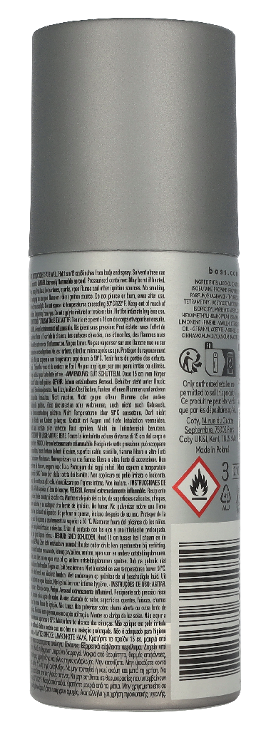 Boss Bottled Deo Spray 150ml