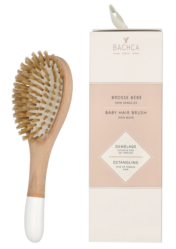Bachca Paris Baby Wooden Hair Brush 1 piece
