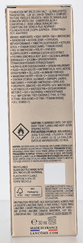Lancome Teint Idole Ultra Wear Foundation SPF35