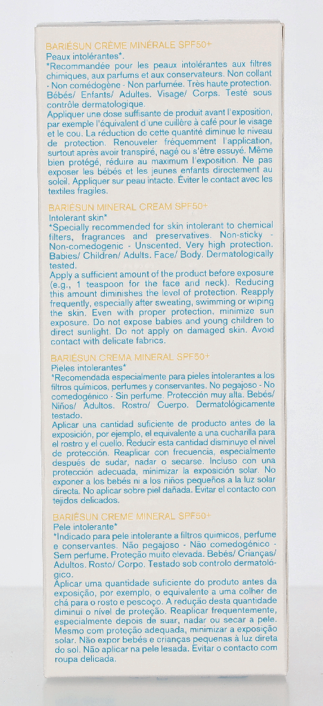 Uriage Bariesun Mineral Cream SPF50+ 100 ml