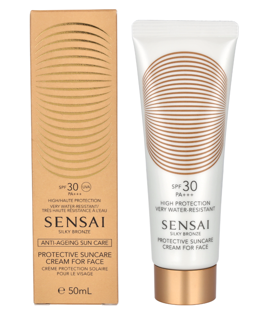 Sensai Silky Bronze Sun Care Cream For Face SPF30 50 ml
