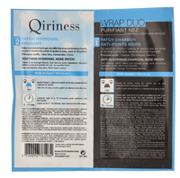 Qiriness Wrap Duo Purifying 2-Step Nose Patches 30 g