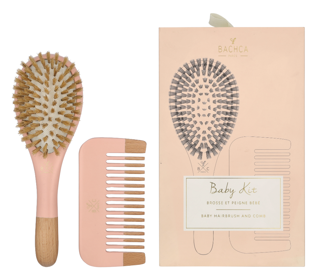 Bachca Paris Baby Pink Brush Set 2 stuk