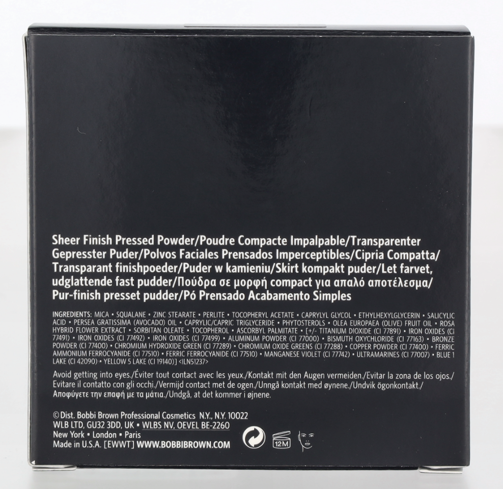 Bobbi Brown Sheer Finish Pressed Powder