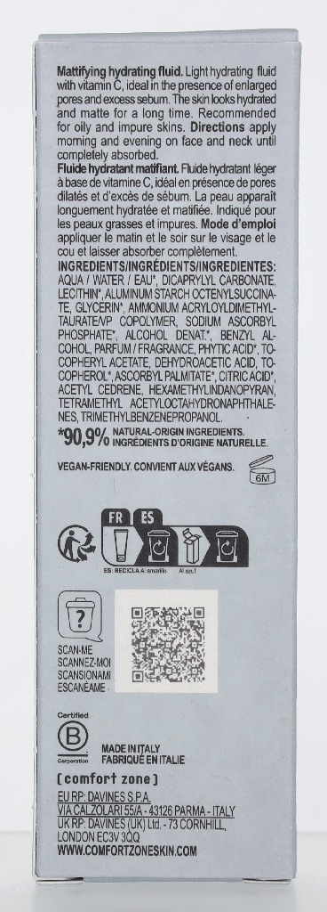 Comfort Zone Active Pureness Fluid 30 ml