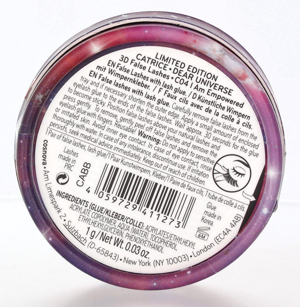 Catrice Dear Universe 3D False Lashes Limited Edition 1 g